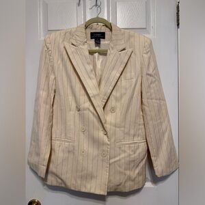 Lauren Ralph Lauren Pinstripe Blazer, 100% wool